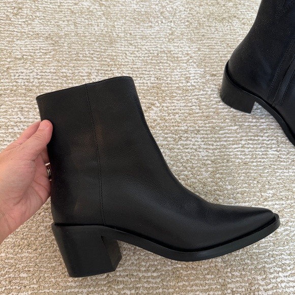 Madewell Black Booties Size 5 - Picture 3 of 7